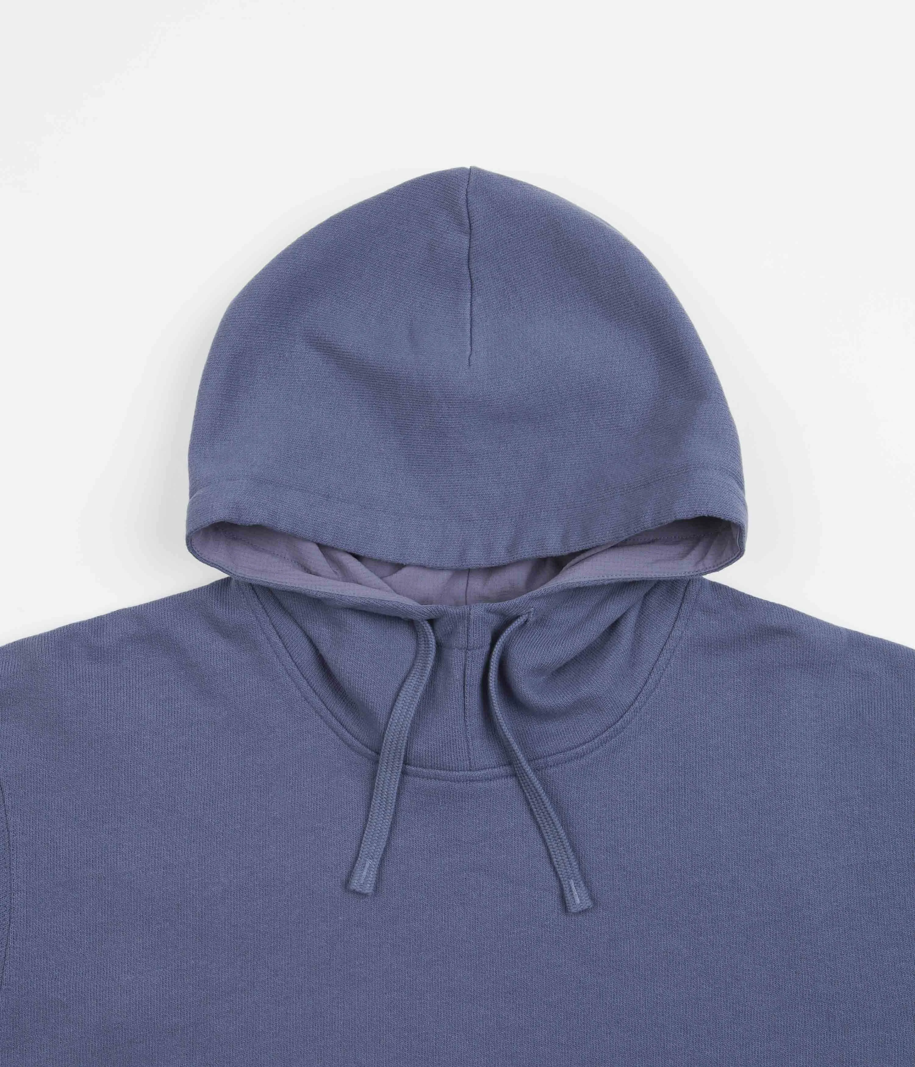 Norse Projects Fraser Tab Series Hoodie - Scoria Blue