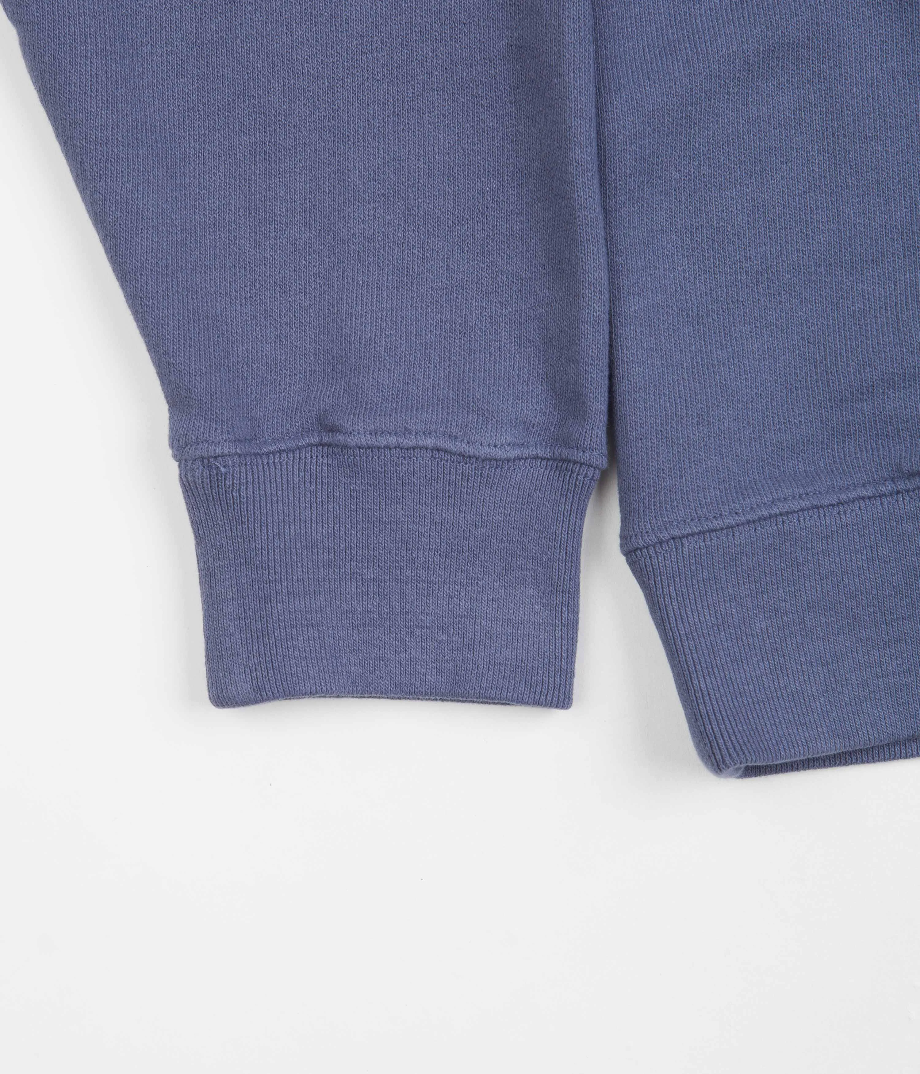 Norse Projects Fraser Tab Series Hoodie - Scoria Blue