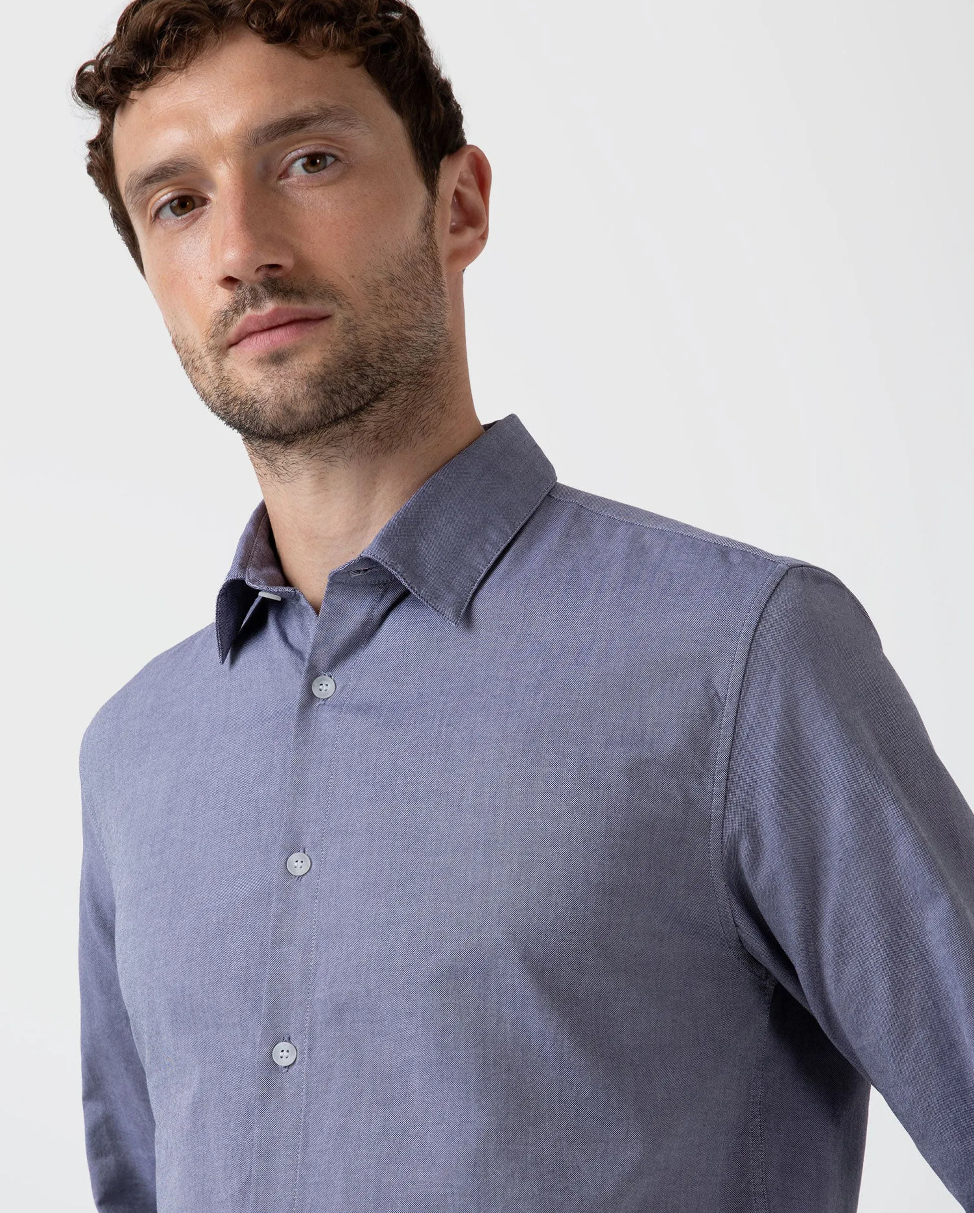 OXFORD SHIRT / DARK BLUE OXFORD