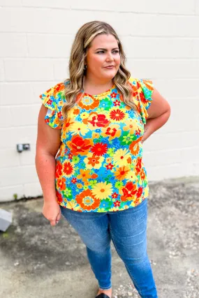 Paint The Garden Floral Top