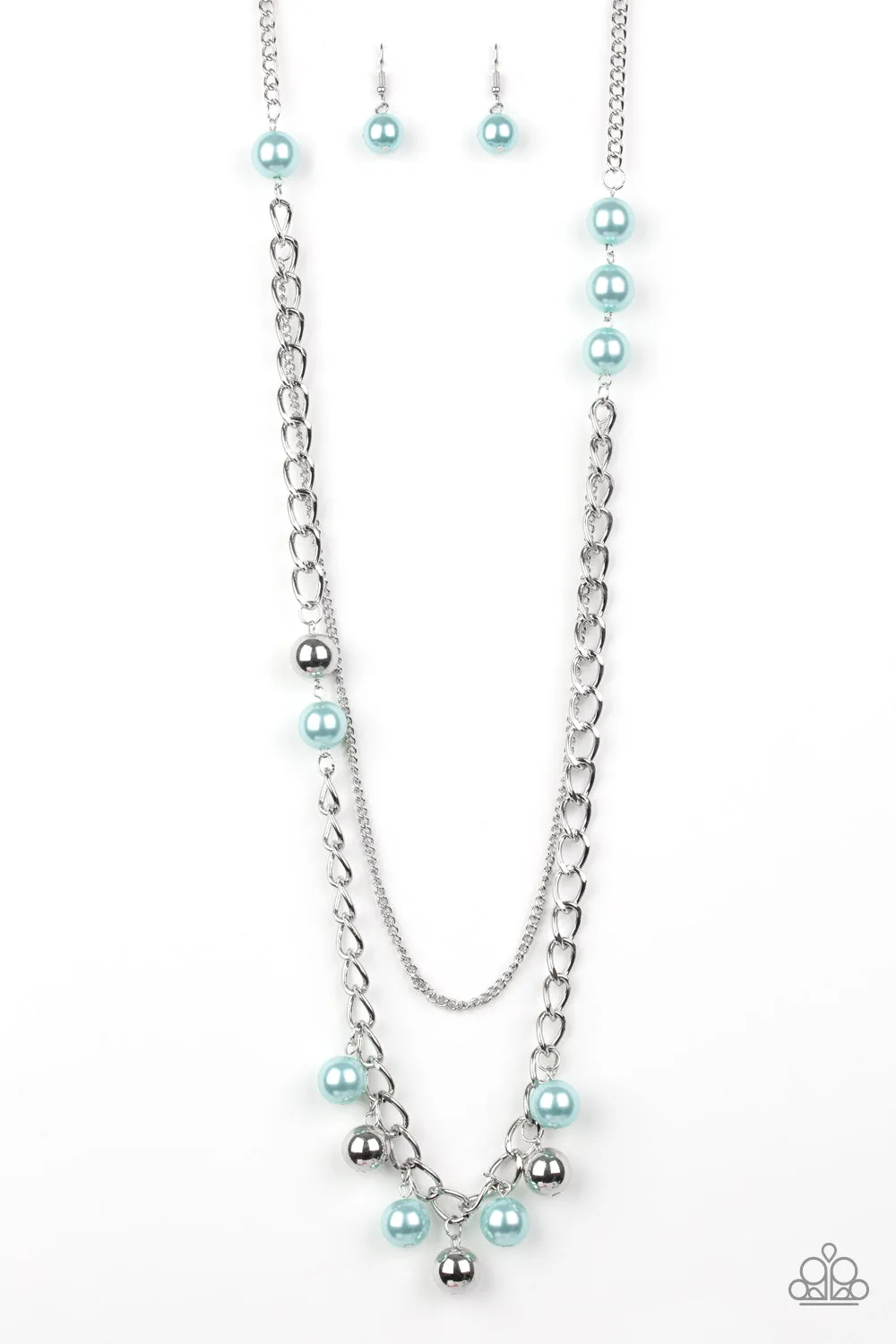 Paparazzi Exclusive Modern Musical Blue Necklace Set