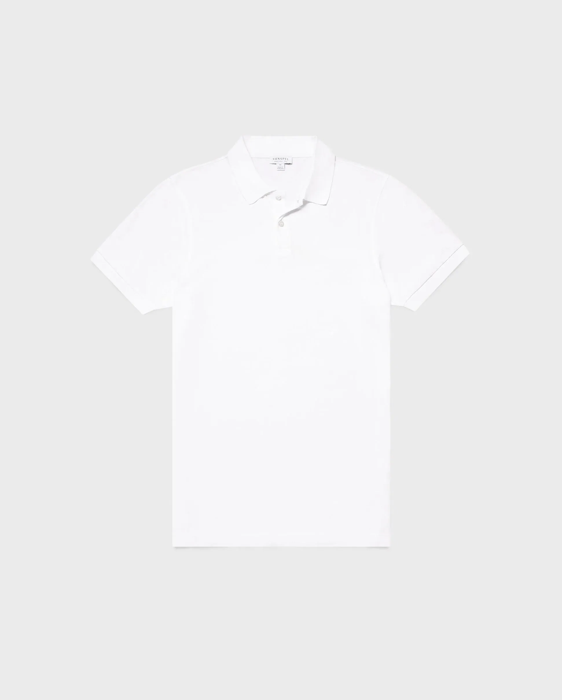 PIQUE POLO SHIRT / WHITE