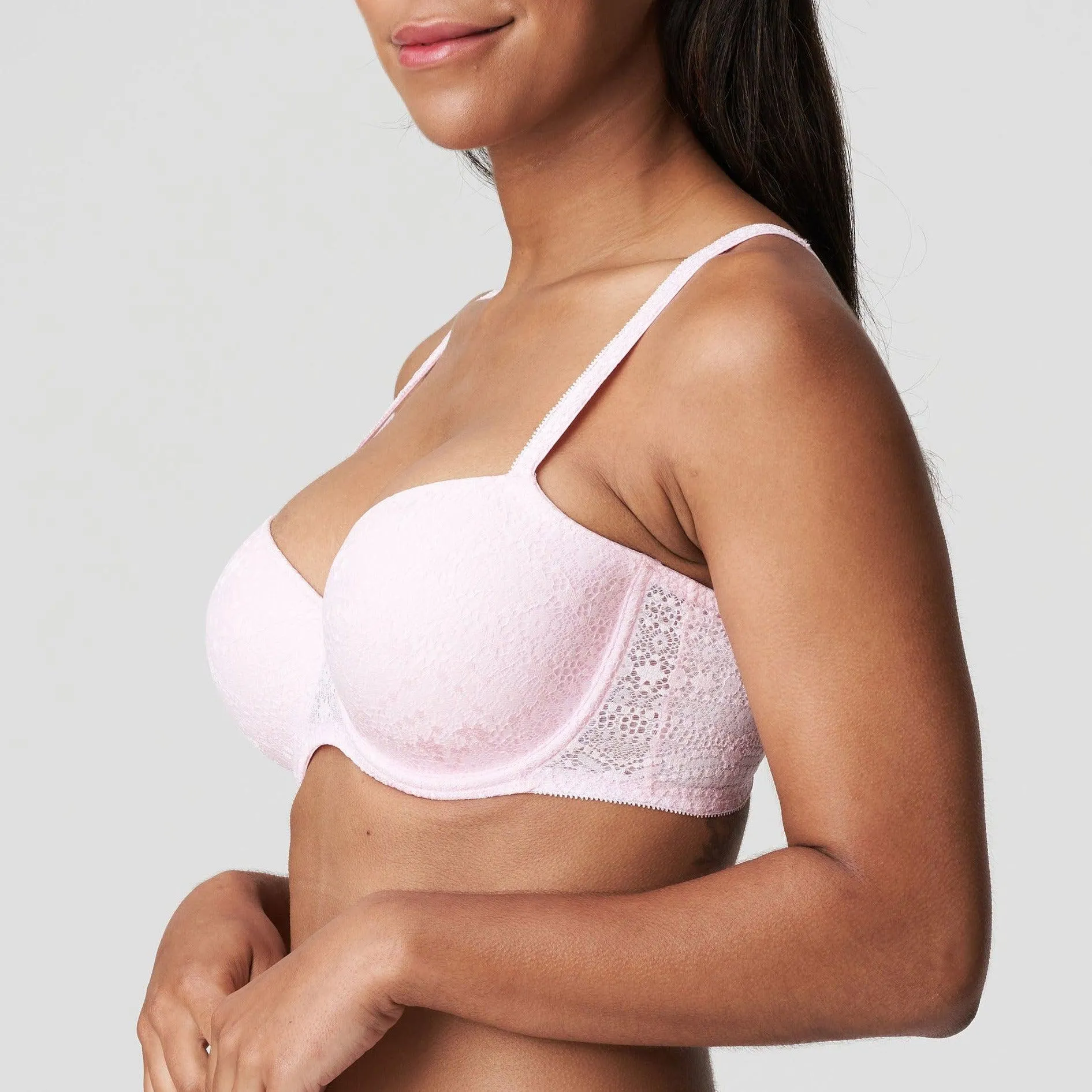 Prima Donna Twist Epirus Padded Balcony Bra in Fifties Pink 0241972