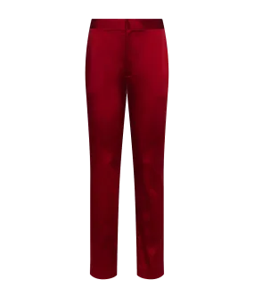 Rebel Trouser in Dark Tango Red