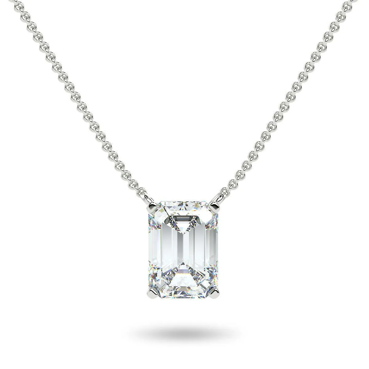 RSP-588 Premium Emerald Cut Luxury Pendant