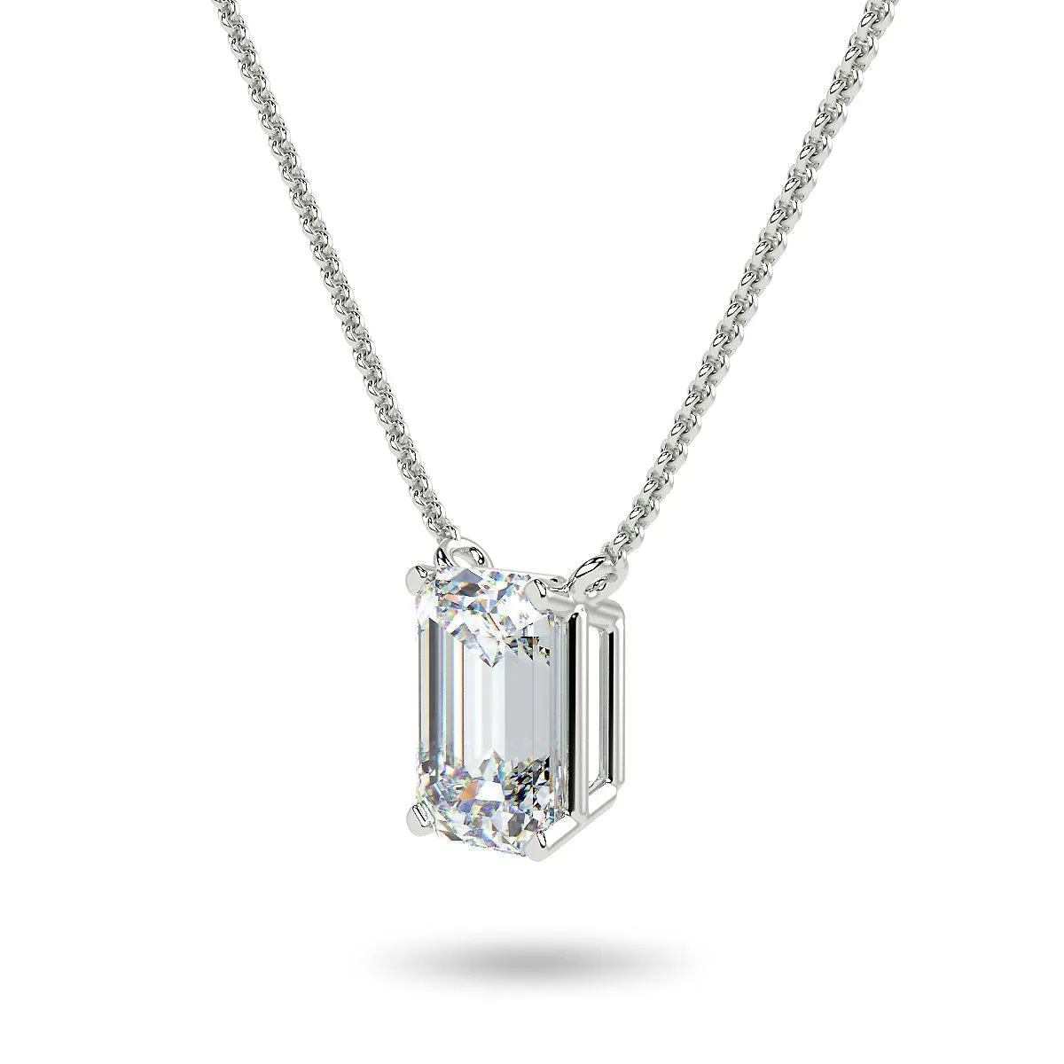 RSP-588 Premium Emerald Cut Luxury Pendant