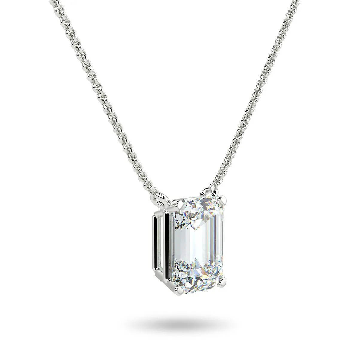 RSP-588 Premium Emerald Cut Luxury Pendant