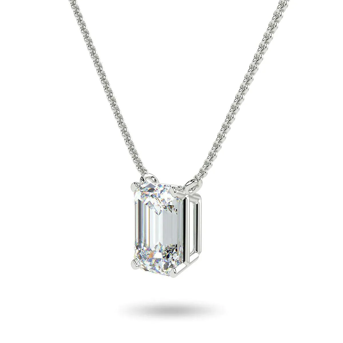 RSP-588 Premium Emerald Cut Luxury Pendant