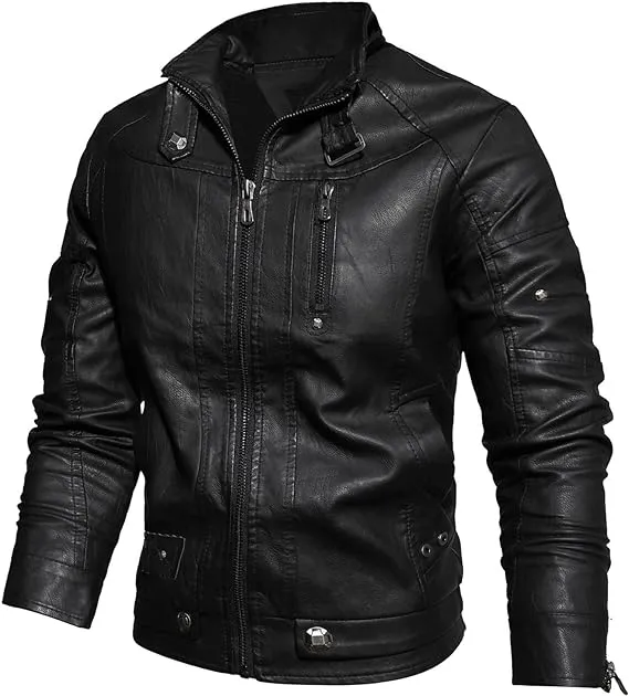 SAINT MORRIS PERTH LEATHER JACKET