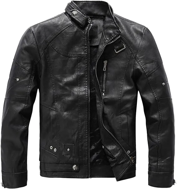 SAINT MORRIS PERTH LEATHER JACKET