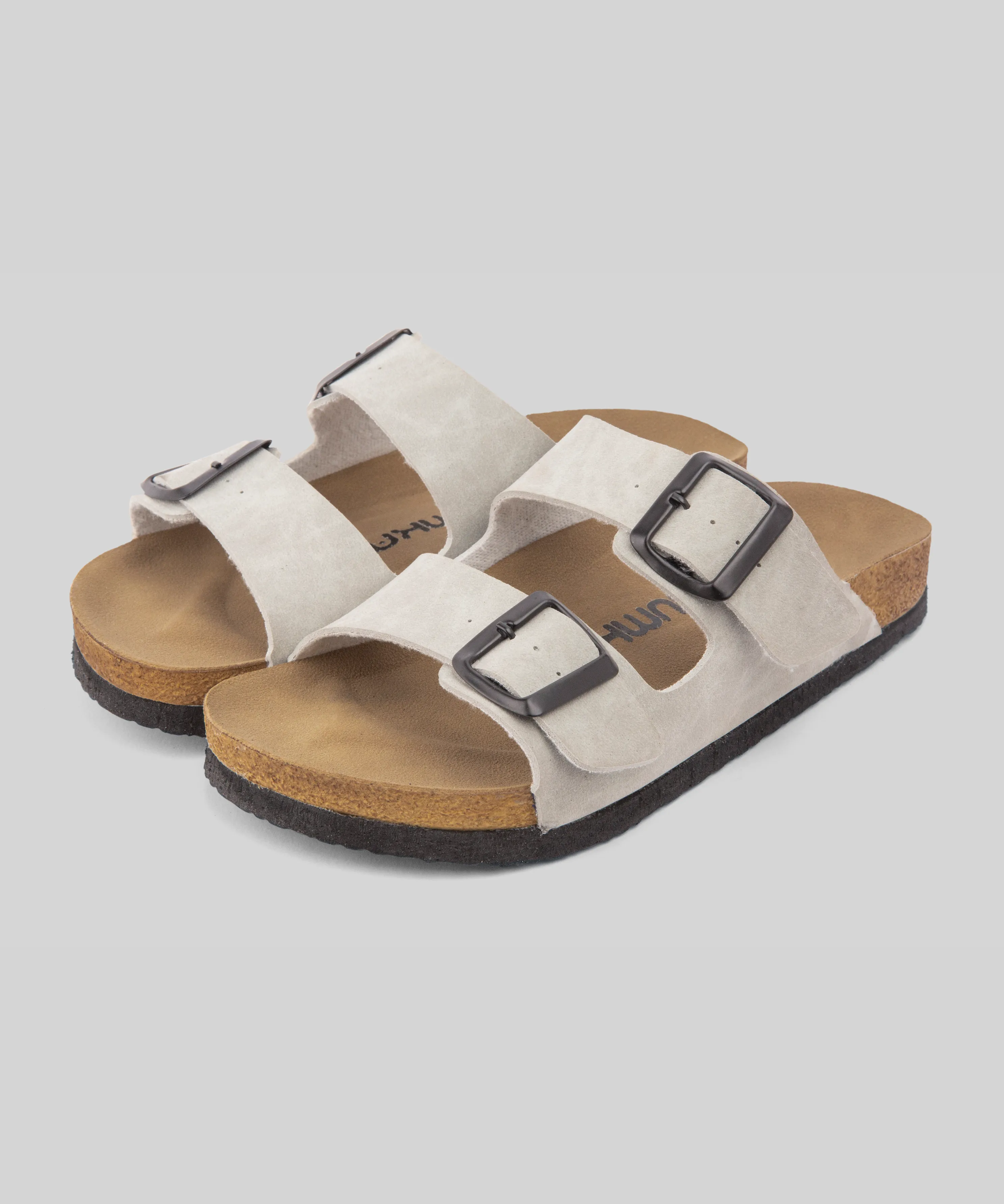 Sandalias Correa Gris