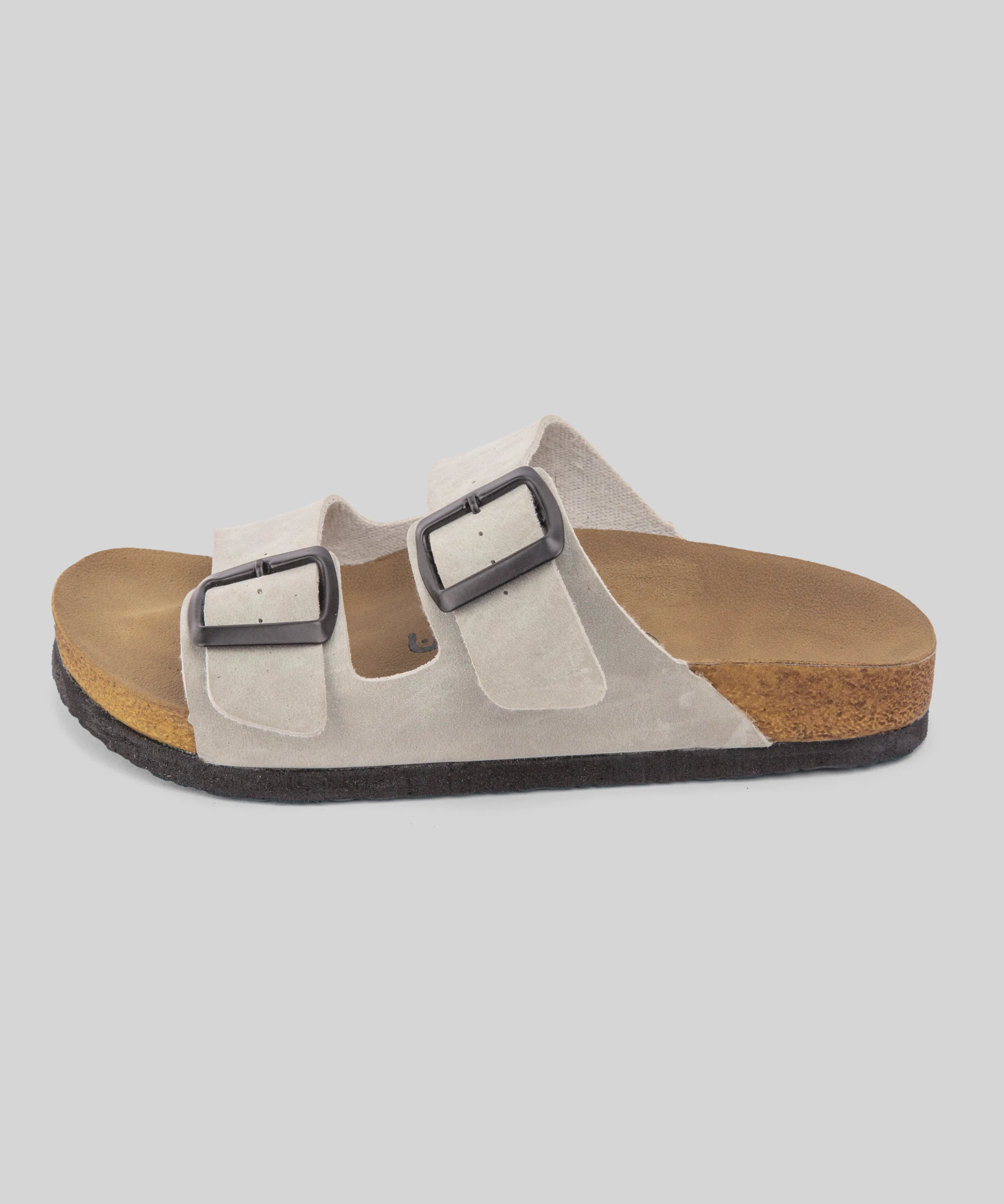 Sandalias Correa Gris