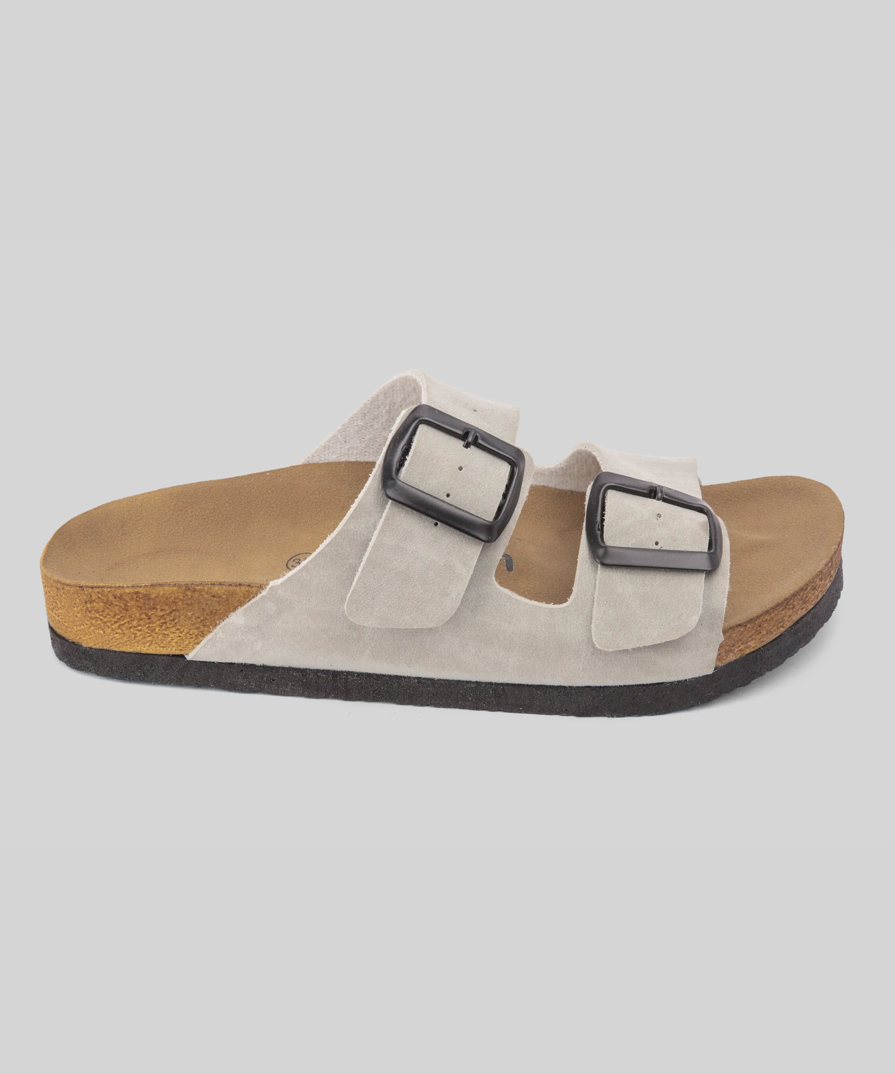 Sandalias Correa Gris