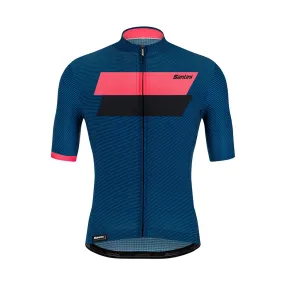 Santini Tono Studio Jersey - Space Blue