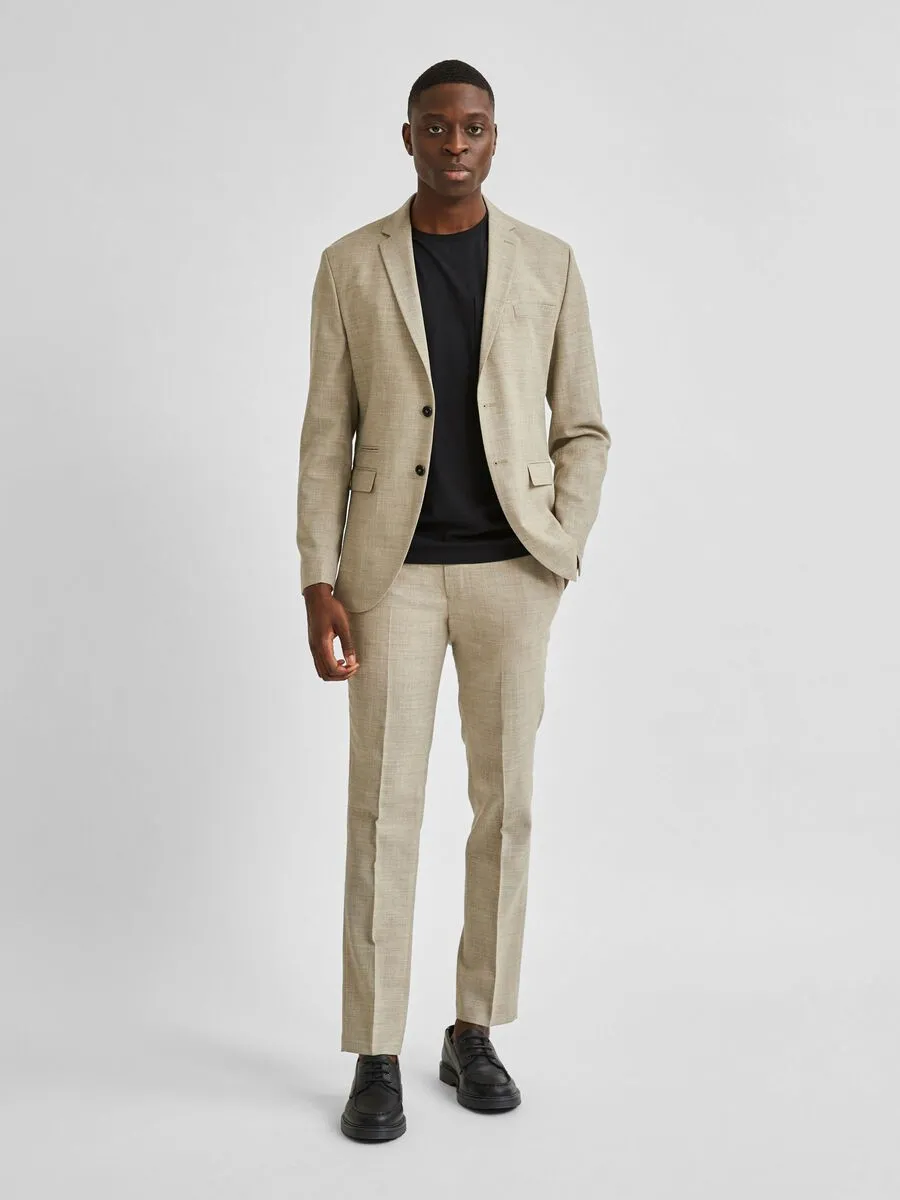 Selected Homme LIGHTWEIGHT LINEN Suit - Sand