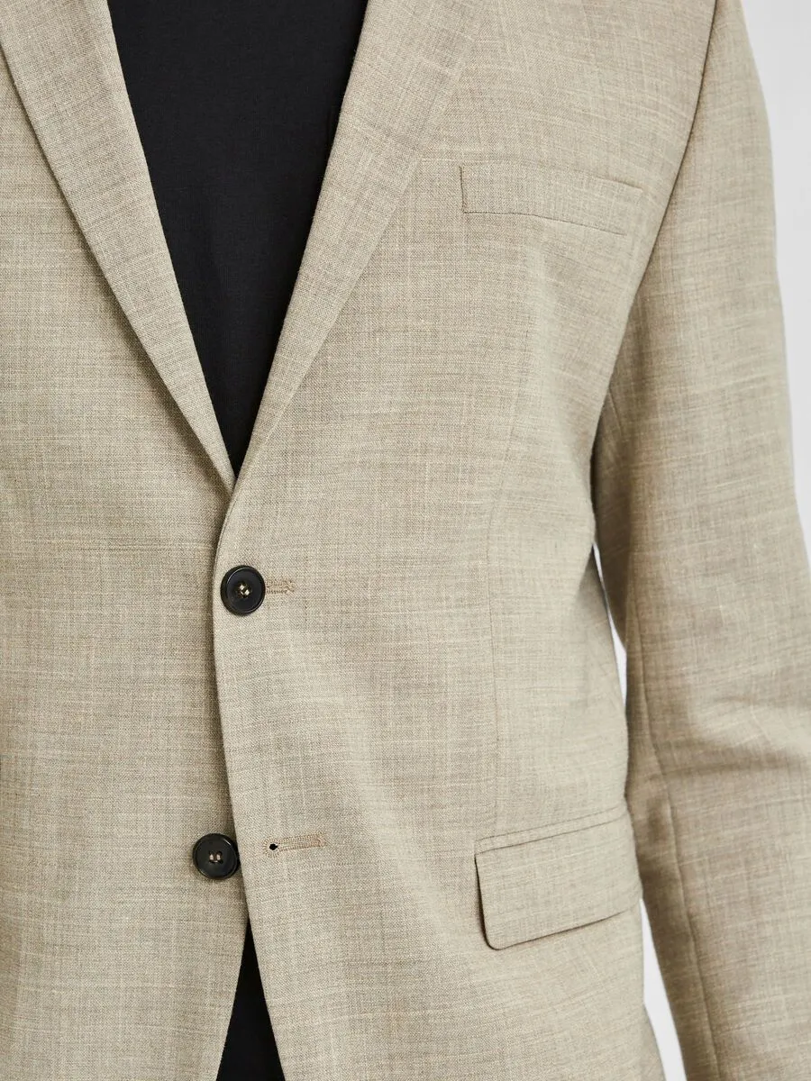 Selected Homme LIGHTWEIGHT LINEN Suit - Sand