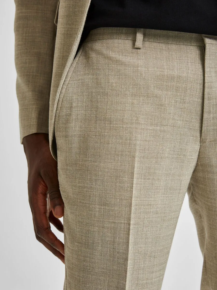 Selected Homme LIGHTWEIGHT LINEN Suit - Sand