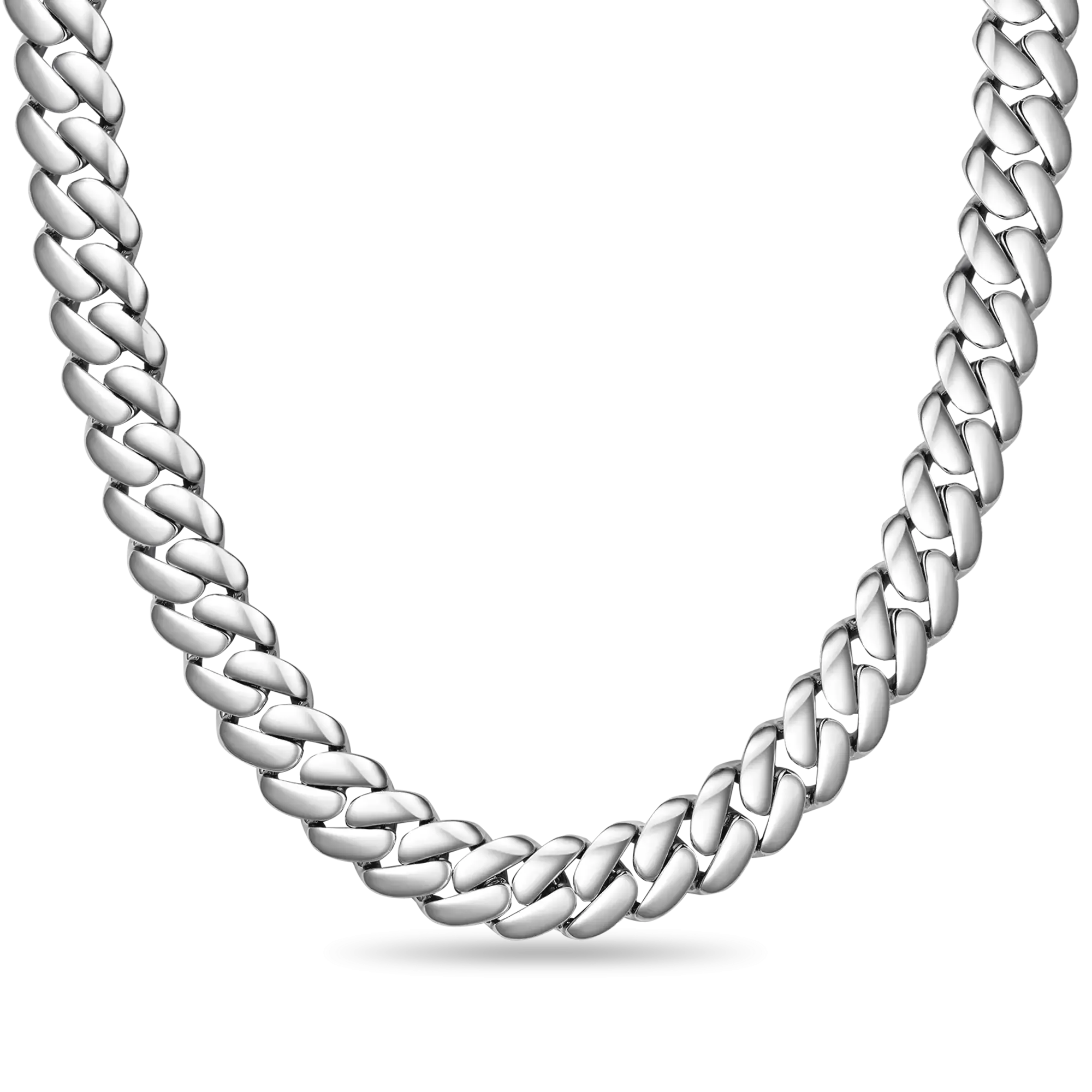 Solid Miami Cuban Chain - 12mm