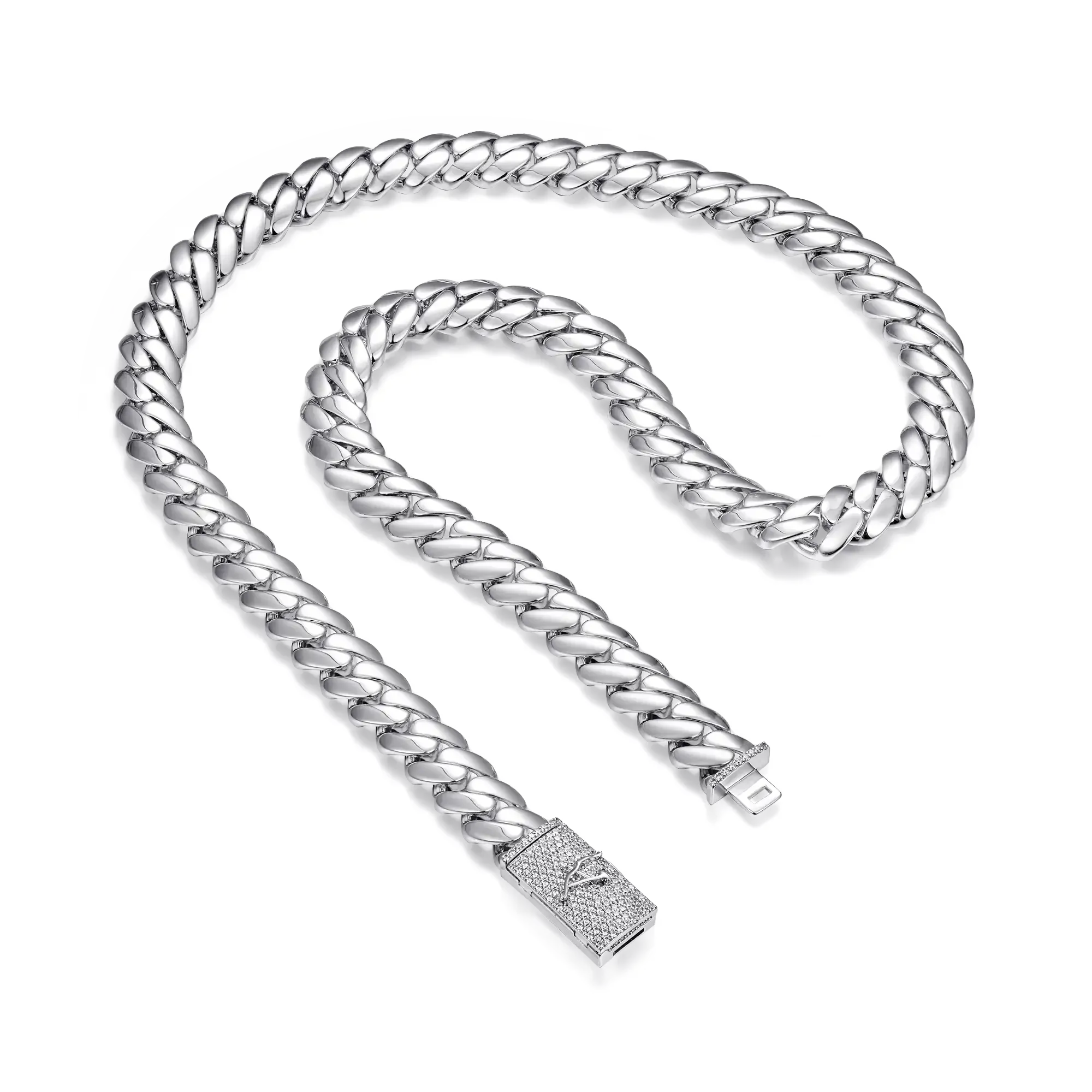 Solid Miami Cuban Chain - 12mm