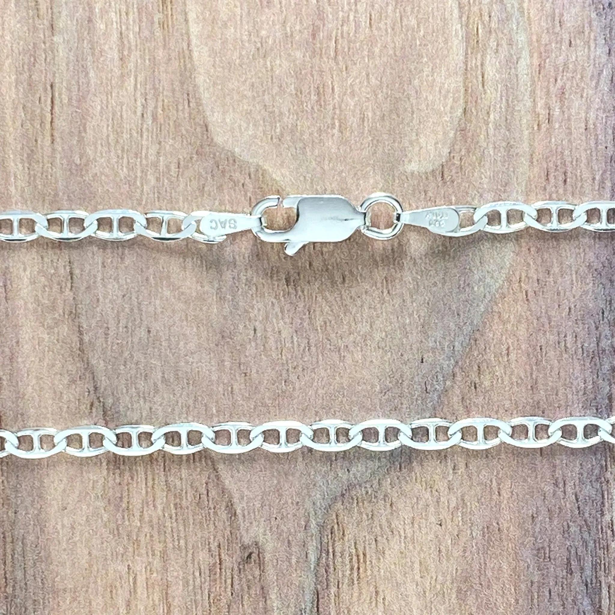 Solid Sterling Silver Marina Chains