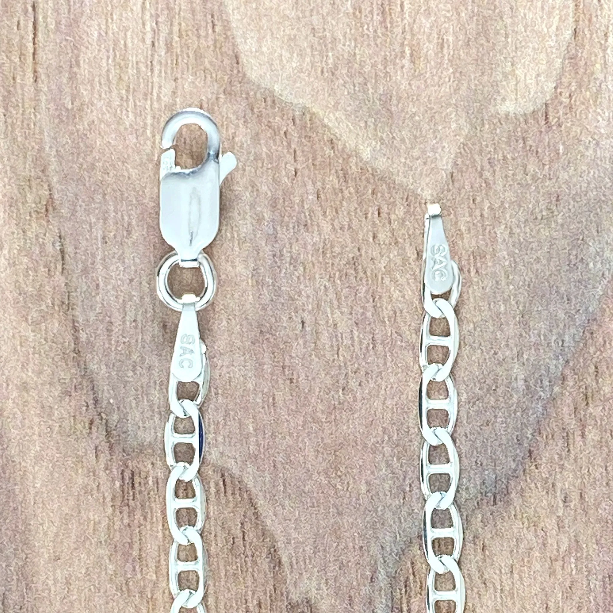 Solid Sterling Silver Marina Chains