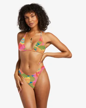 Sunny Coast Multi Triangle Bikini Top - Multi