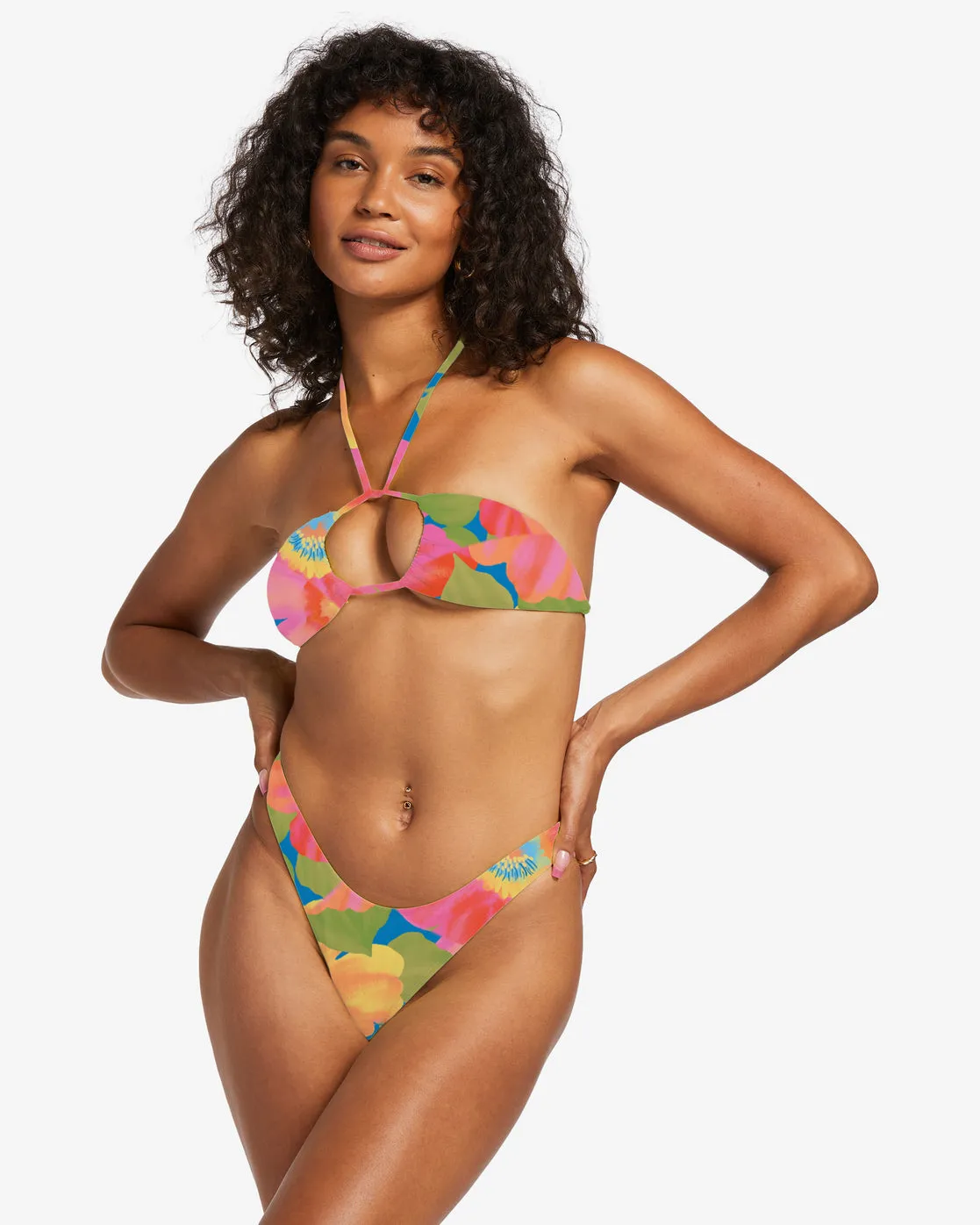 Sunny Coast Multi Triangle Bikini Top - Multi