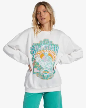 Sunny Days Sweatshirt - Salt Crystal