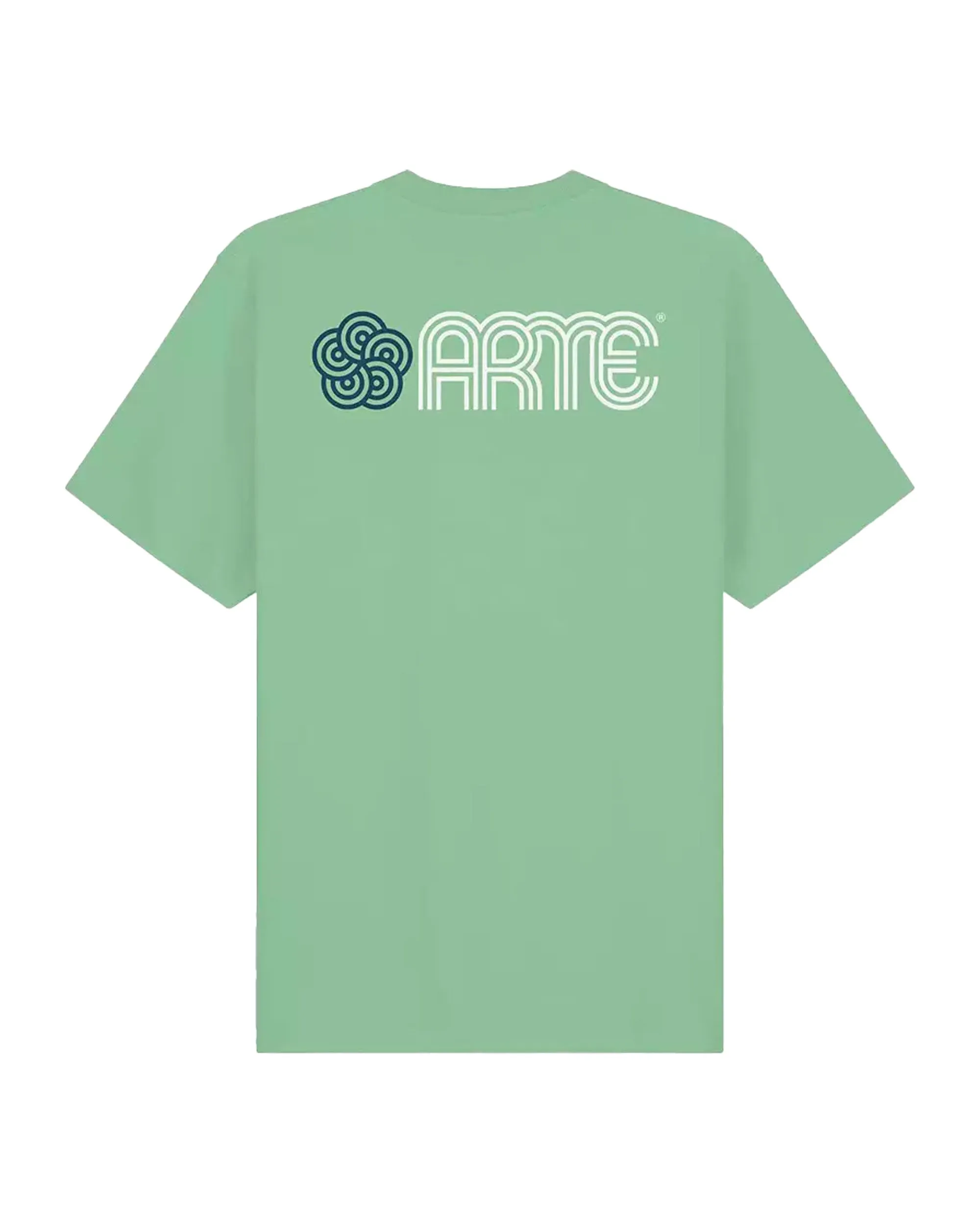 T-Shirt Arte Antwerp Teo Circle Flower Green