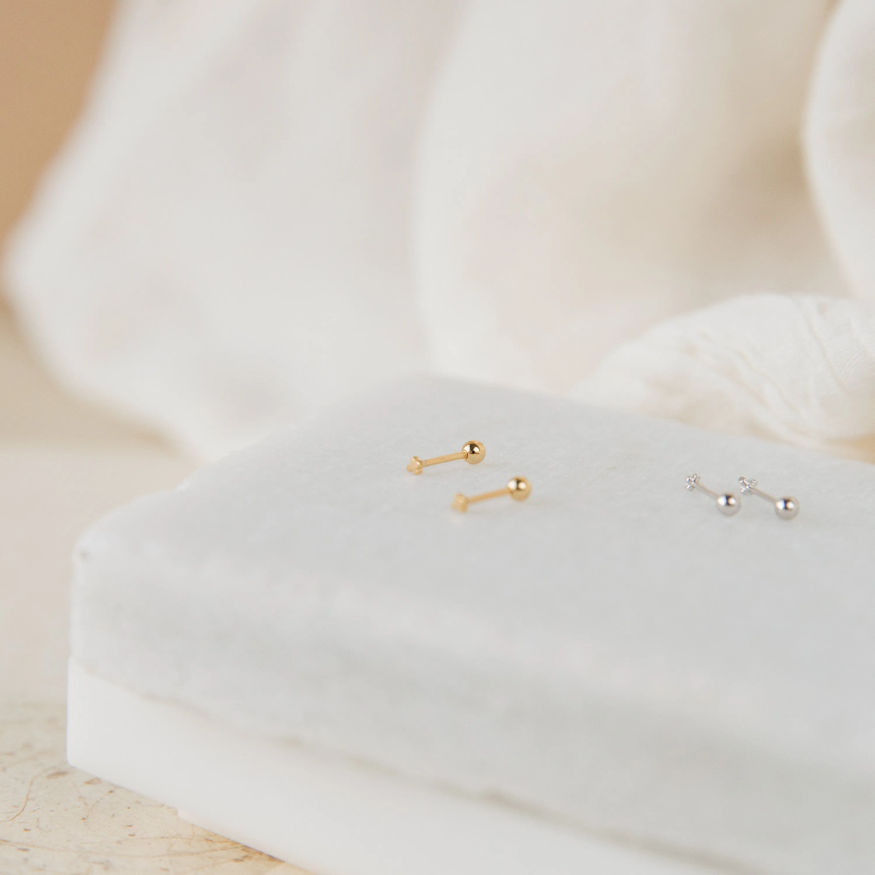 Tiny Cross Studs