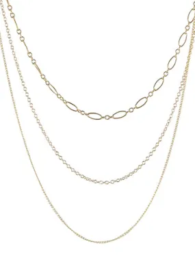 Triple Chain Necklace