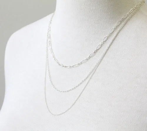 Triple Chain Necklace