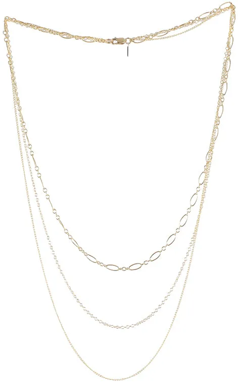 Triple Chain Necklace