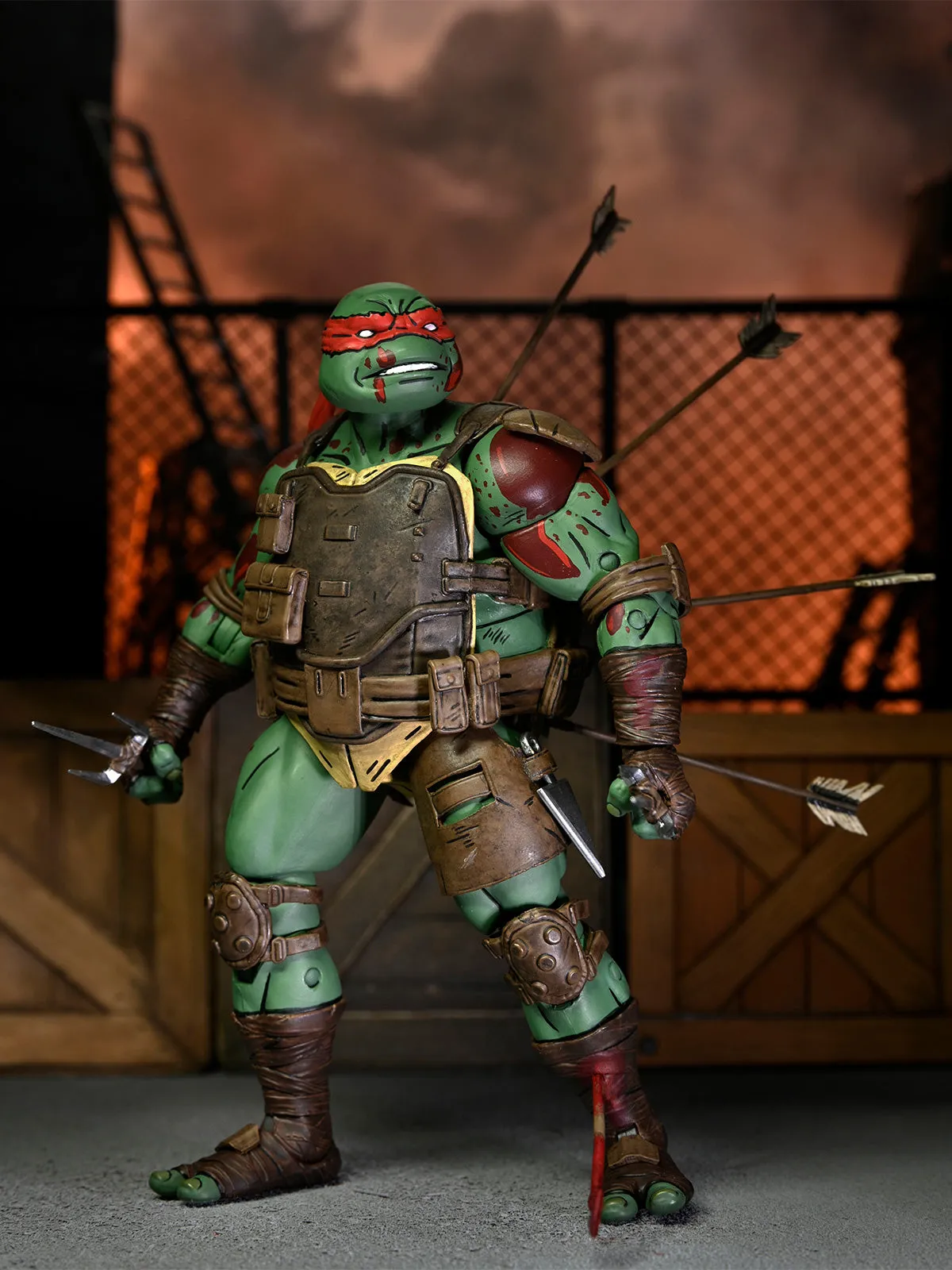 Ultimate Raphael First to Fall - 7 Action Figure - Teenage Mutant Ninja Turtles The Last Ronin - NECA Collectibles