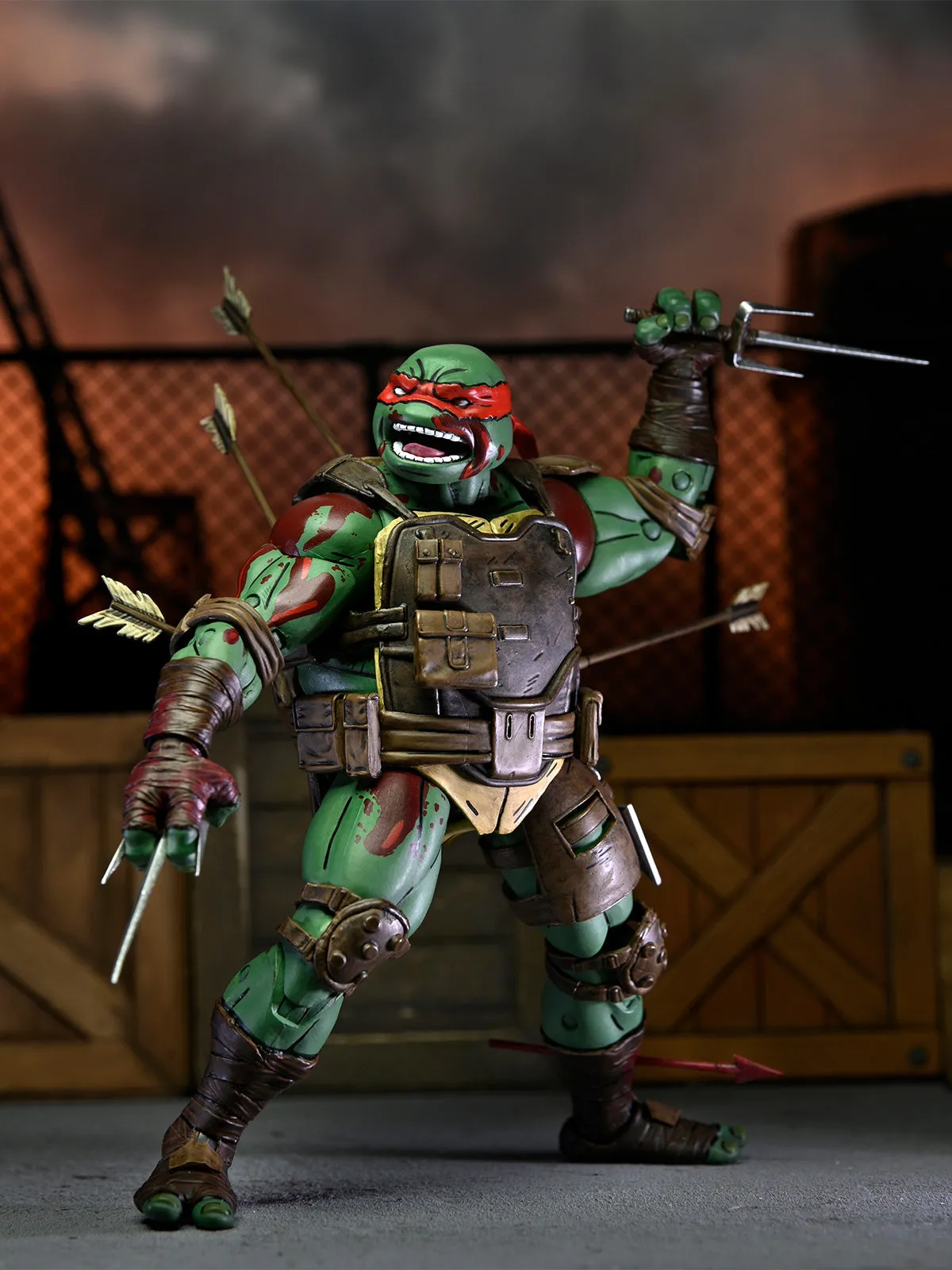 Ultimate Raphael First to Fall - 7 Action Figure - Teenage Mutant Ninja Turtles The Last Ronin - NECA Collectibles