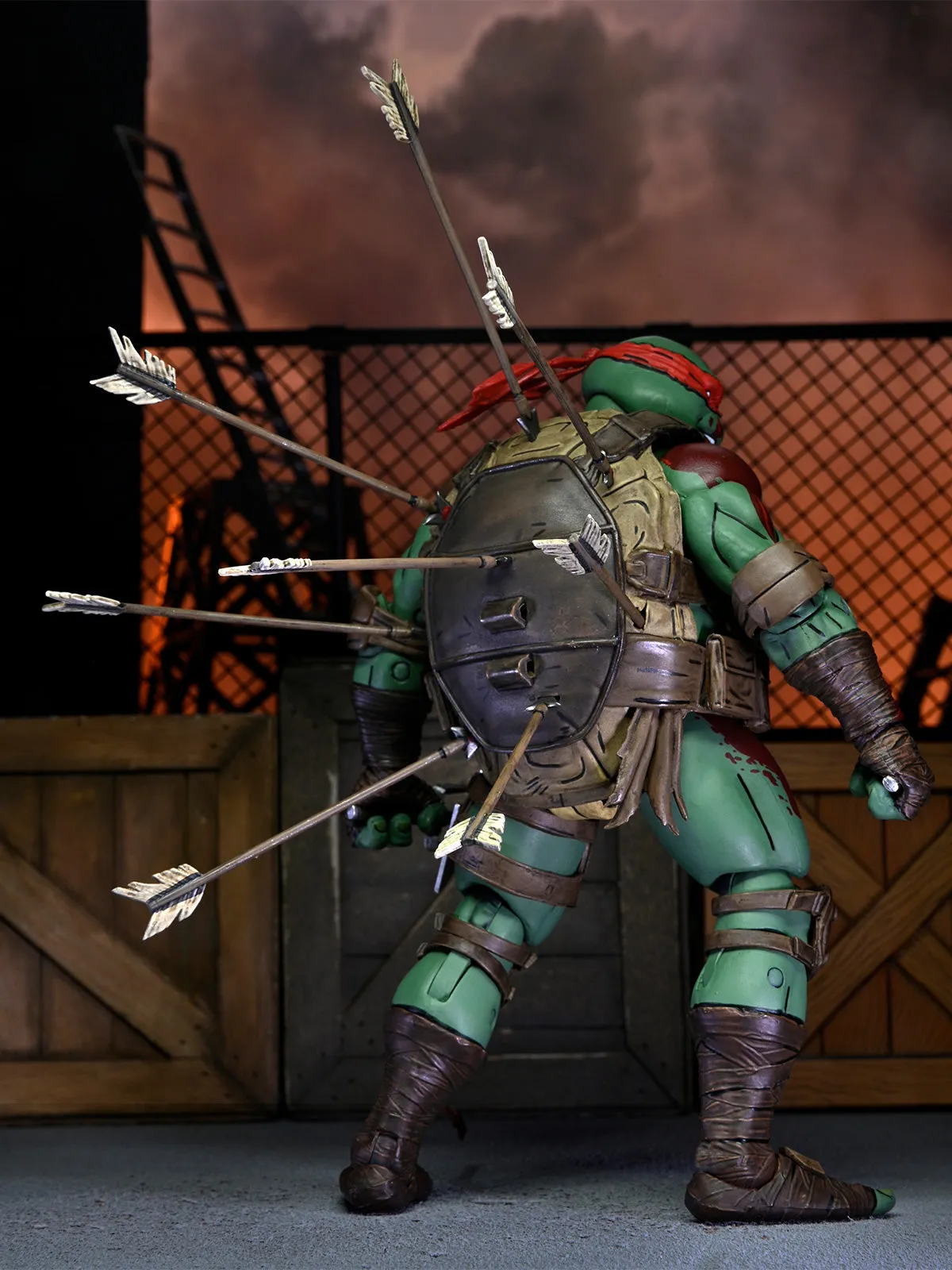 Ultimate Raphael First to Fall - 7 Action Figure - Teenage Mutant Ninja Turtles The Last Ronin - NECA Collectibles