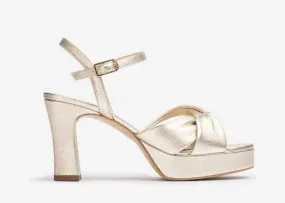 UNISA Gold Platform Sandal ONOA