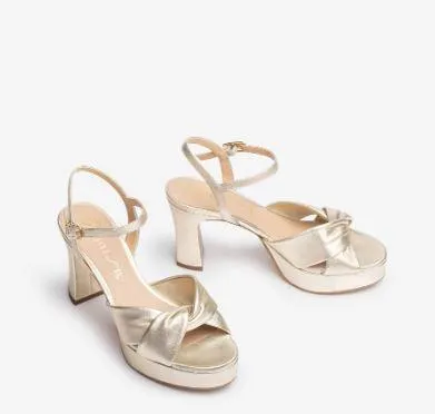 UNISA Gold Platform Sandal ONOA