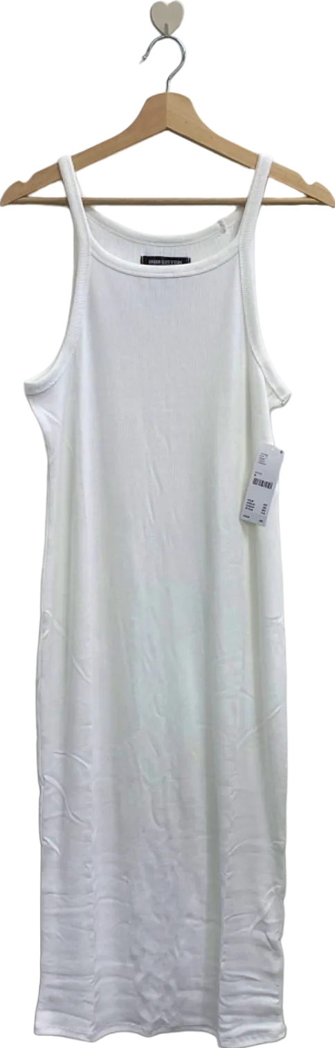 Urban Outfitters White Sleeveless Midi Dress XL