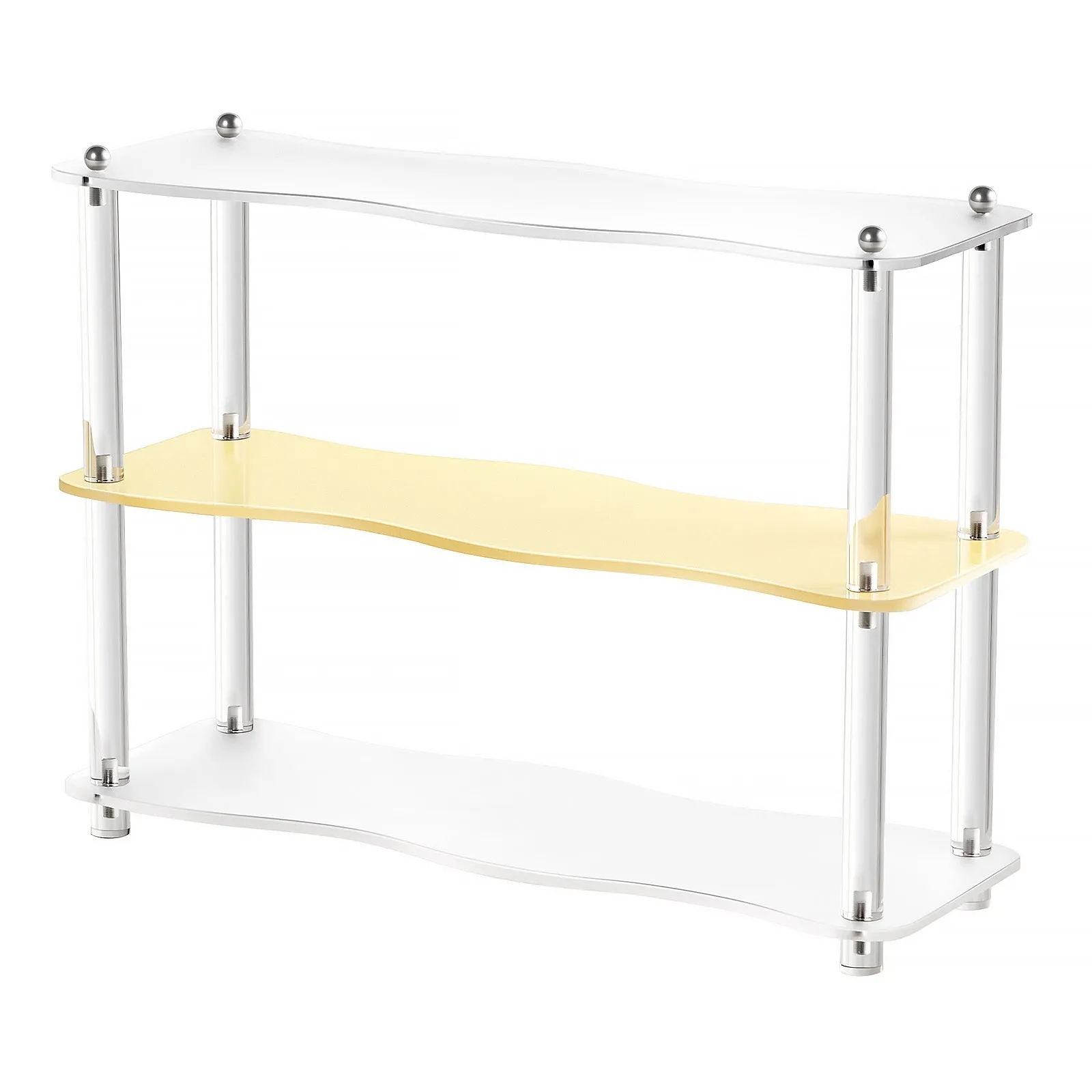 VENTRAY HOME Acrylic 3-Tier Display Rack - Beige