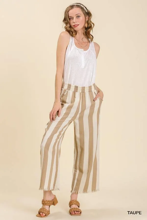 Wide Stripe Pant