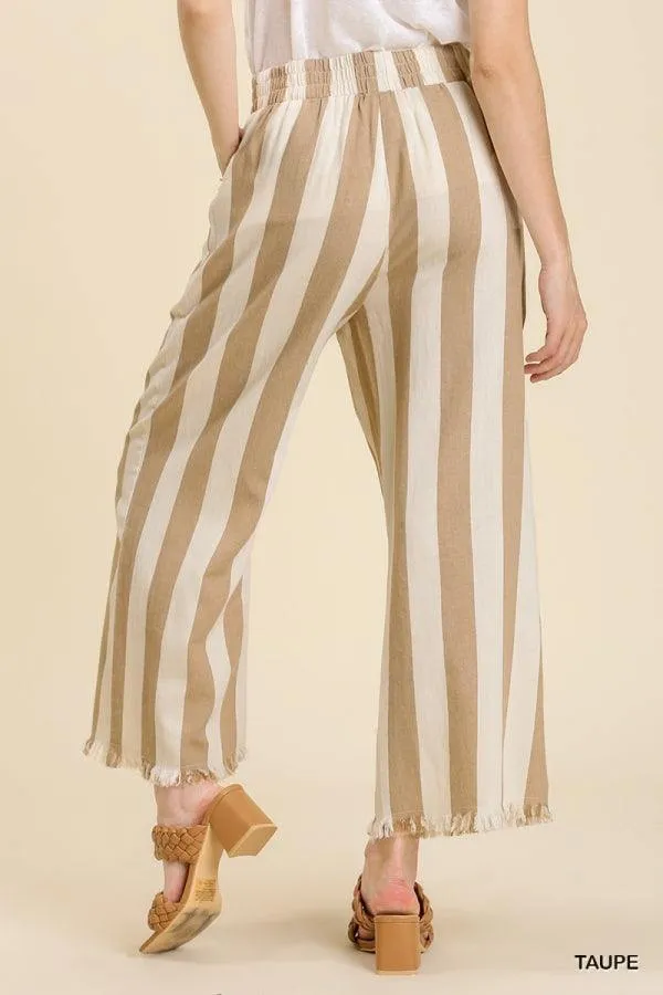 Wide Stripe Pant