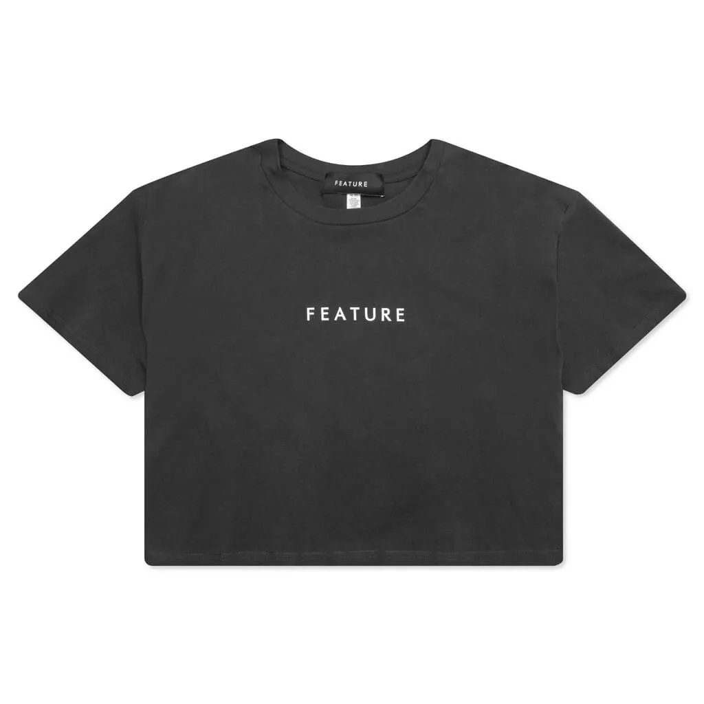 Women's Crop Top - Charcoal