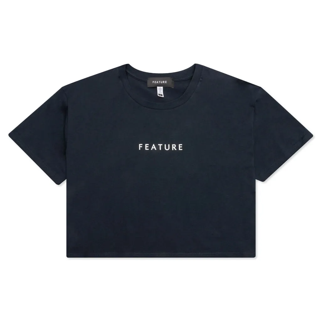 Women's Crop Top - Navy