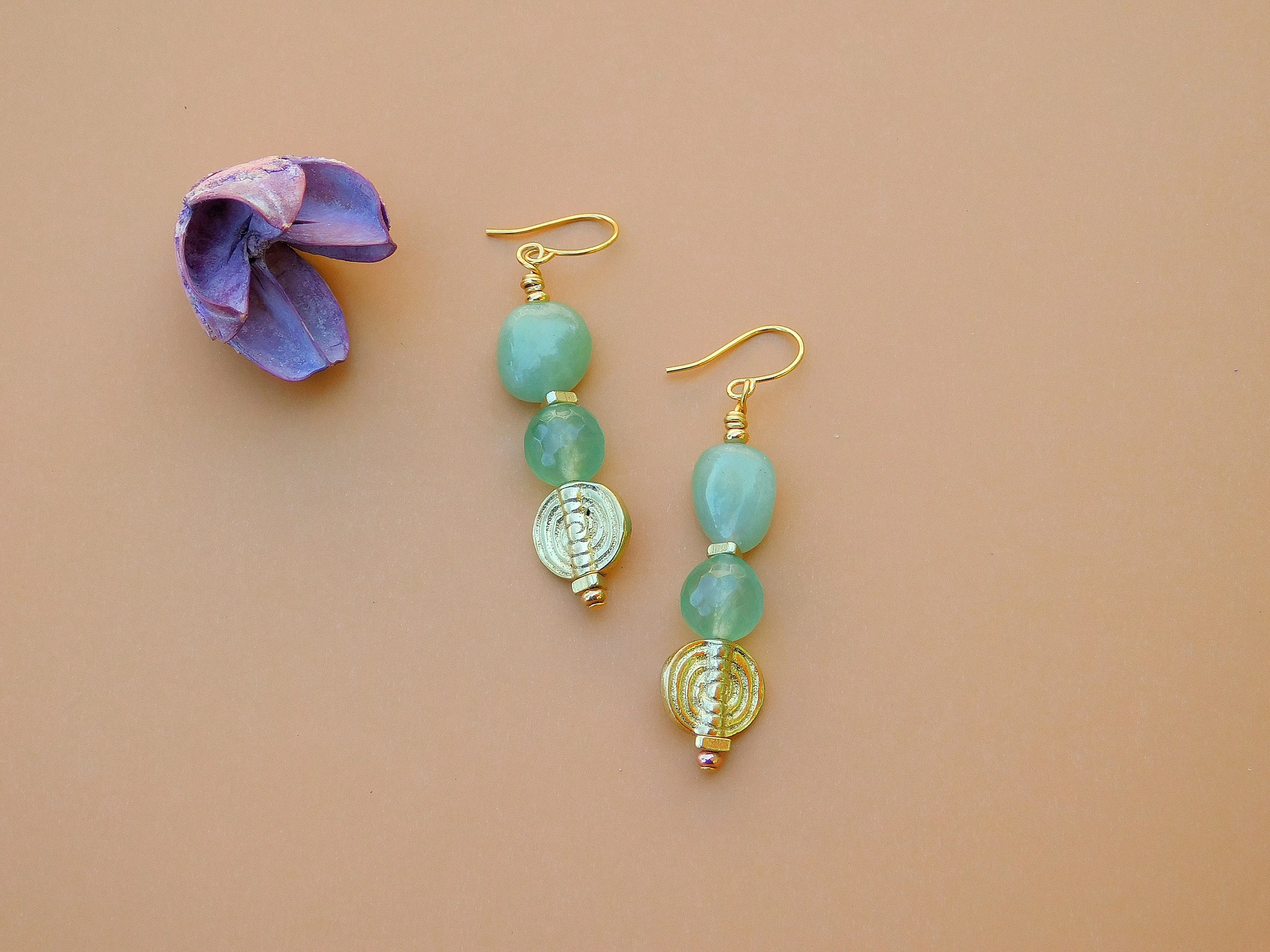 Zest for Life Aventurine Earrings