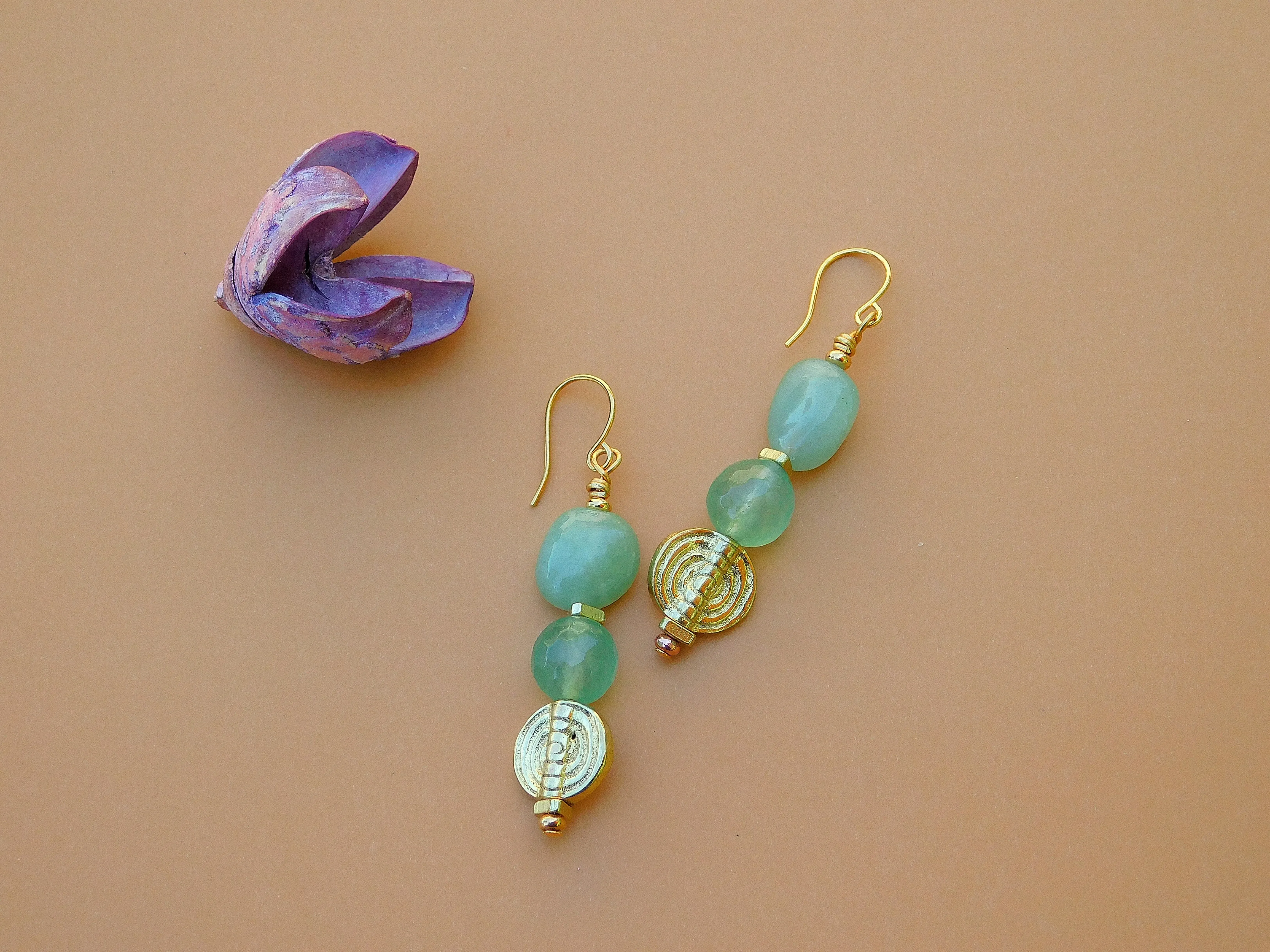 Zest for Life Aventurine Earrings