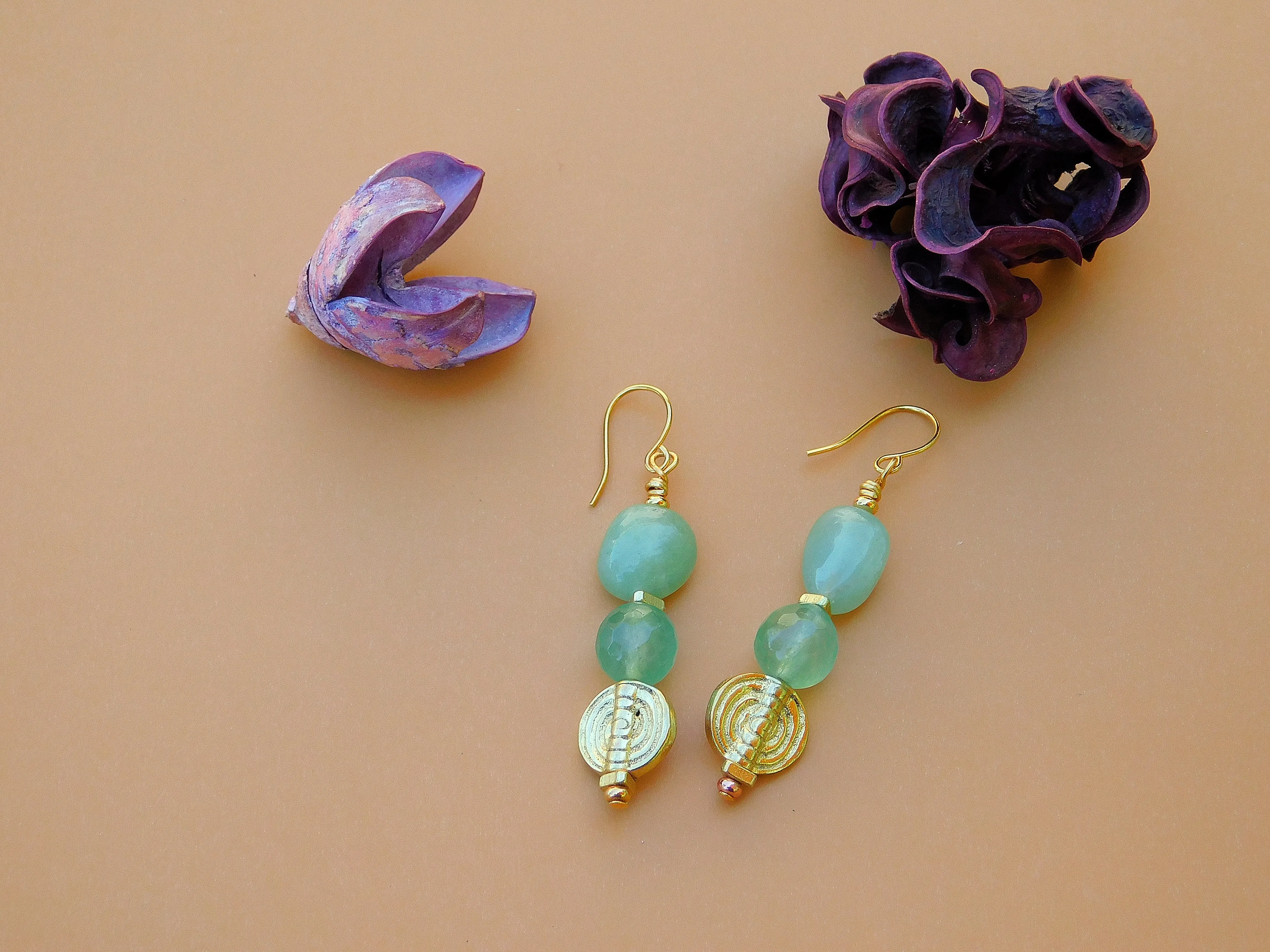 Zest for Life Aventurine Earrings